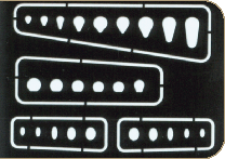 Stencils ovals & oblongs