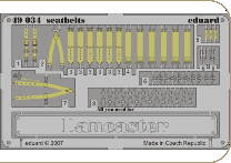1/48 Lancaster seatbelts (TAM)