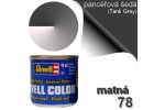 Barva pancéřově šedá - matná