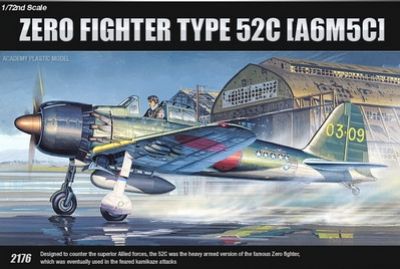 1/72 A6M5c Zero Type 52C