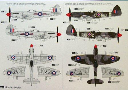 1/72 Supermarine Spitfire Mk. 22