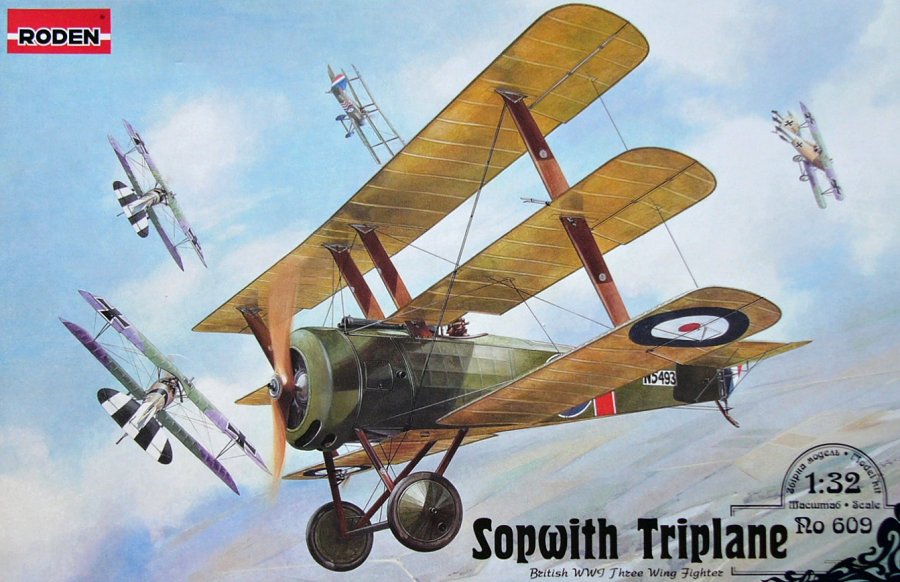 1/32 Sopwith Triplane (British WW I Fighter)