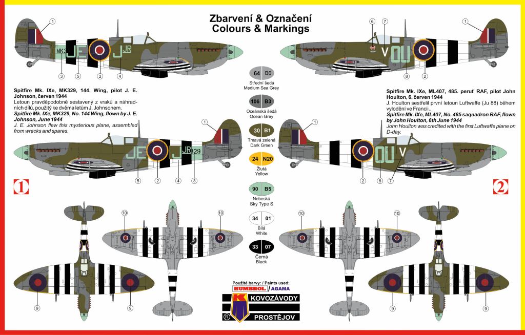 1/72 Spitfire Mk.IXe RAF***