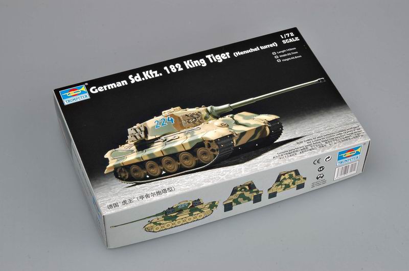 1/72 German Sd.Kfz. 182 King Tiger (Henschel turret)