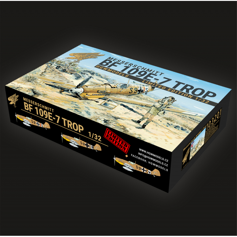 1/32 Messerschmitt Bf 109E-7 Trop - Limited Edition - 103201