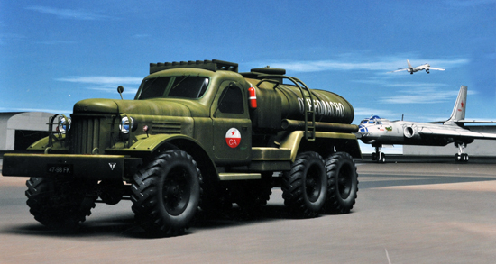 1/72 ZIL-157 Soviet Fuel truck