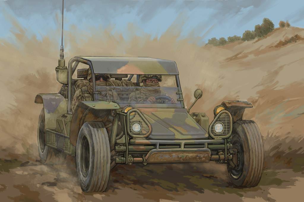 1/35  Delta Force FAV 