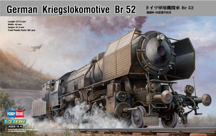 1/72 German Kriegslokomotive BR-52