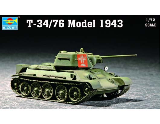 1/72 Soviet T-34/76 MOD.1943