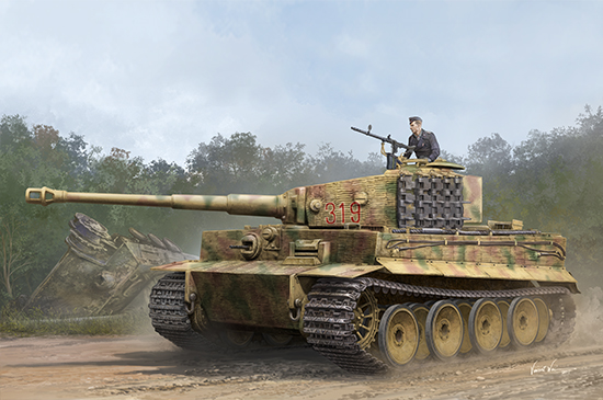 1:35 Pz.Kpfw.VI Ausf.E Sd.Kfz.181 Tiger I medium w/zimmerit