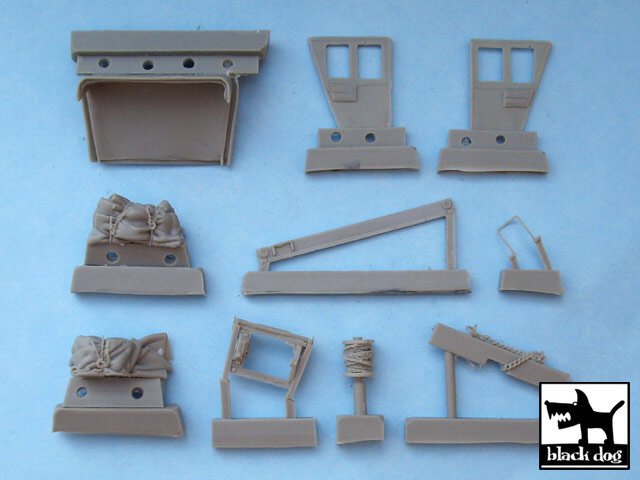 1/48 US 2 1/2 ton 6x6 Cargo Truck accessories set***