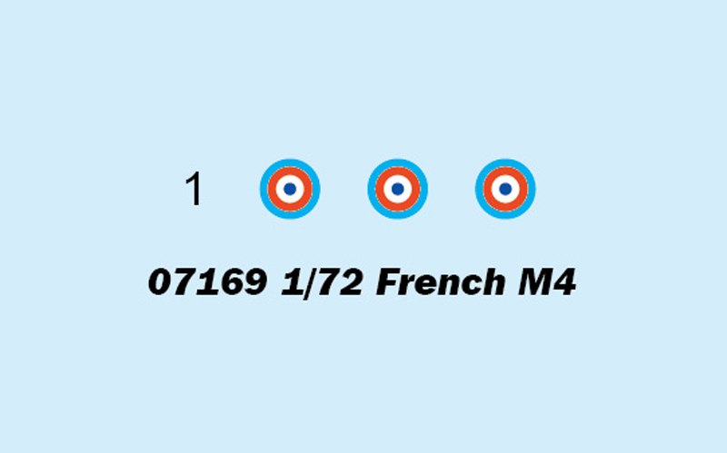 1/72 M4 French
