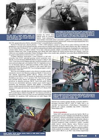 AEROmodel č.5 Spitfire Mk.IXC a Spitfire L.F. Mk.IXE