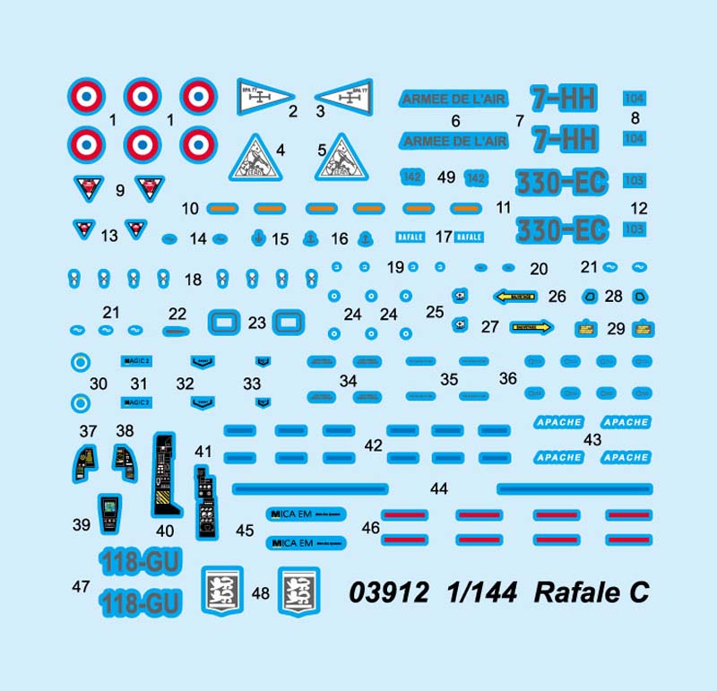 1:144 Rafale C