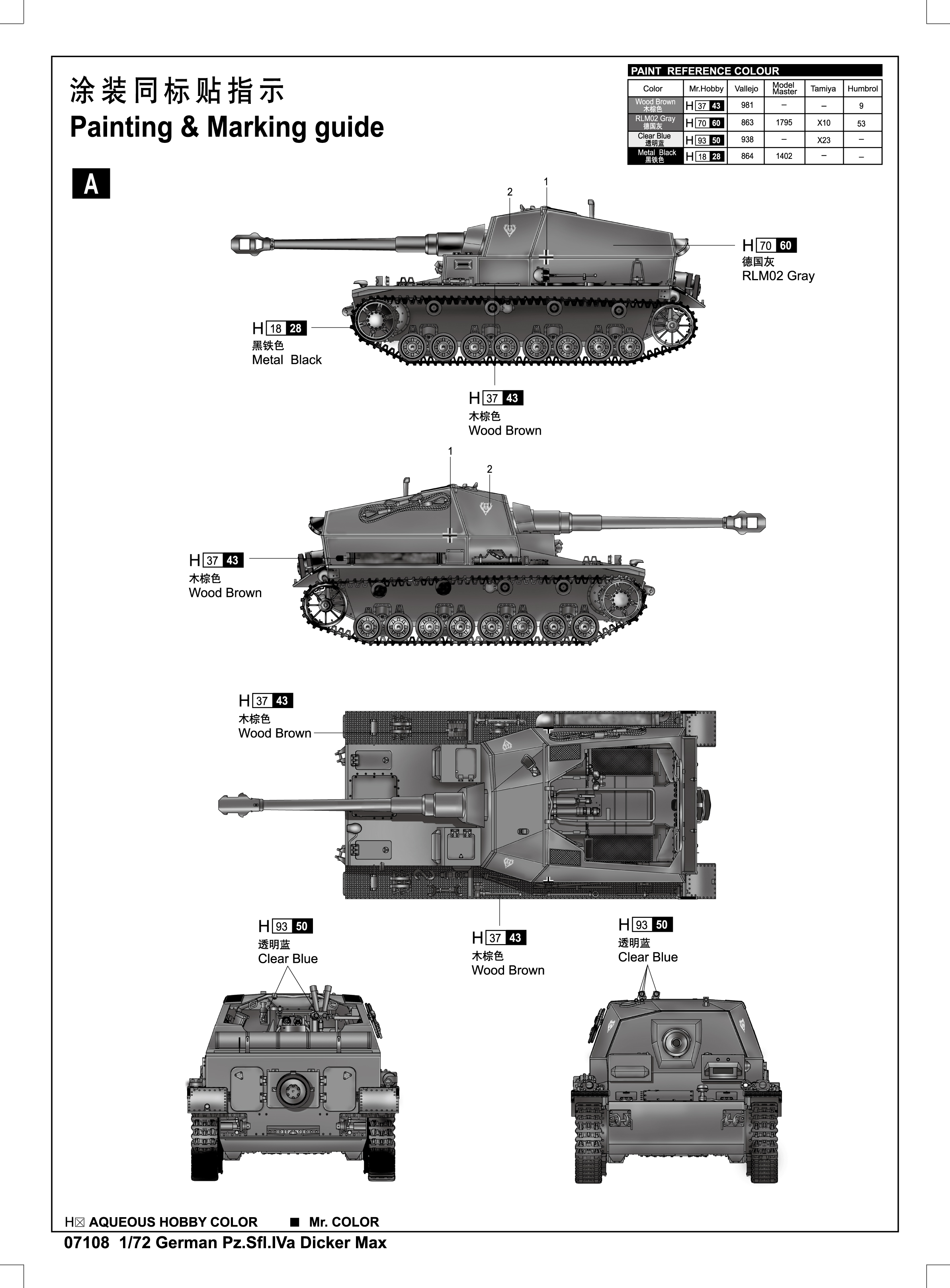 1/72 German Pz.Sfl.Iva Dicker Max