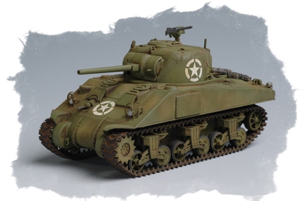 1/48 U.S M4 TANK (Mid –Model)