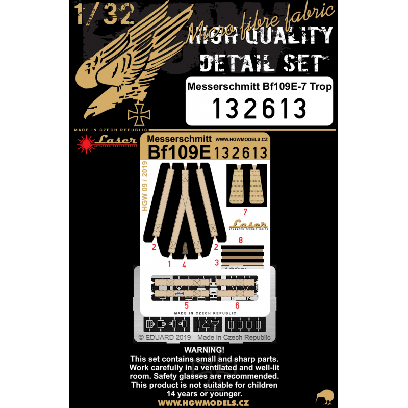 1/32 Messerschmitt Bf 109E-7 Trop - Limited Edition - 103201