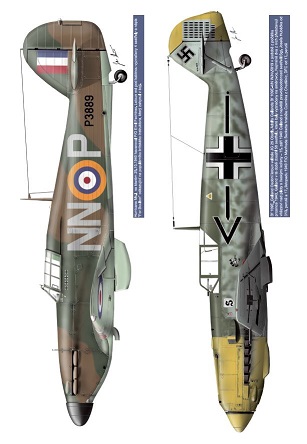 AEROmodel č.7 Hurricane Mk.I a Bf 109E