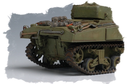 1/48 U.S M4 TANK (Mid –Model)