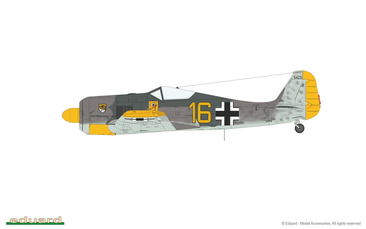 1/48 Fw 190A-3 light fighter