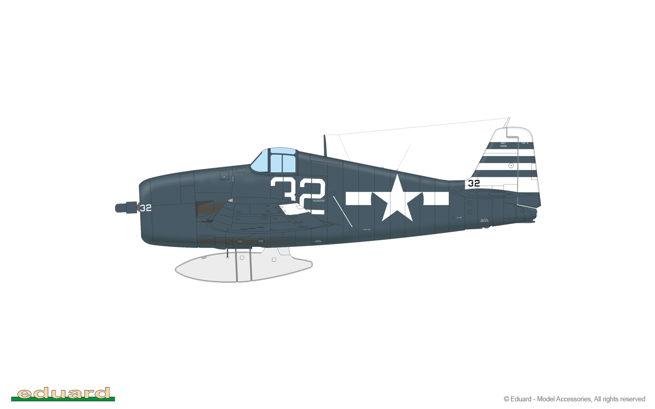 1/48 F6F-5 Hellcat pozdní verze