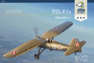 1/72 PZL P.7A Deluxe Set (2-in-1, 8x camo)***