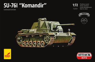 1/72 SU-76I Command Version (with metal barrel)***