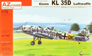 1/72 Klemm KL 35D Luftwaffe ***