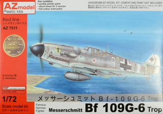 1/72 Messerschmitt Bf 109G-6 Trop (3x camo)***