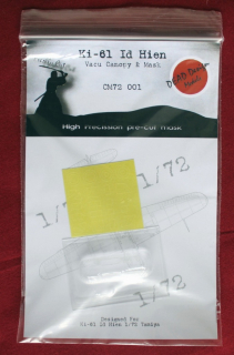 1/72 Ki-61 Id Vacu Canopy & Mask
