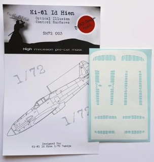 1/72 Ki-61 Id Hien Control Surfaces