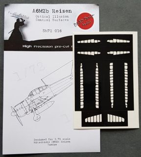 1/72 A6M2b m.21 Reisen Control Surfaces