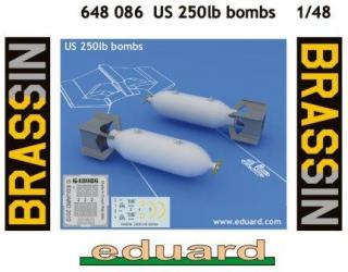BRASSIN 1/48 US 250lb bombs (2 pcs.)