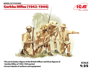 1/35 Gurkha Rifles - 1944 (4 fig.)