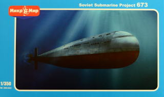 1/350 Soviet Submarine Project 673