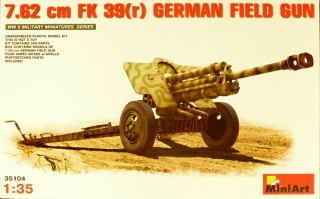 1/35 7.62cm FK 39(r) German Field Gun