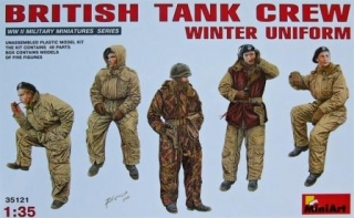 1/35 British Tank Crew - Winter Uniform (5 fig.)***