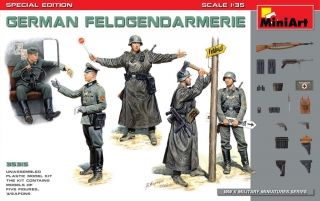1/35 German Feldgendarmerie (5 fig. + weapons)***