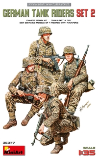 1/35 German Tank Riders Set 2 (4 fig.)