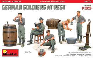 1/35 German Soldiers At Rest (Spec.Edition,5 fig.)***