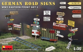 1/35 German Road Signs WWII (East Front Set 1)