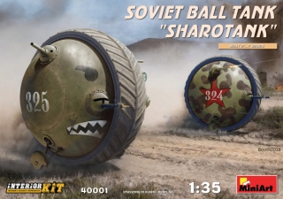 1/35 Soviet Ball Tank 'Sharotank' w/ Interior Kit