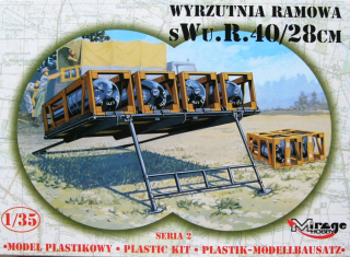 1/35 sWu. R. 40/28 cm German rocket launcher 