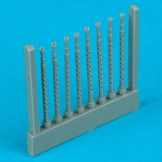 1/48 Lancaster gun barrels round perforated  (TAM)