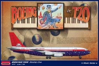 1/144 Boeing 720 Band Tour 1974