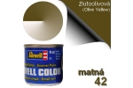 Barva žlutoolivová - matná