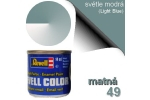 Barva světle modrá - matná