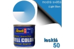 Barva světle modrá - lesklá