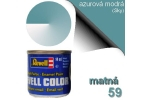 Barva azurově modrá - matná