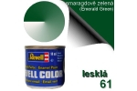 Barva smaragdově zelená - lesklá